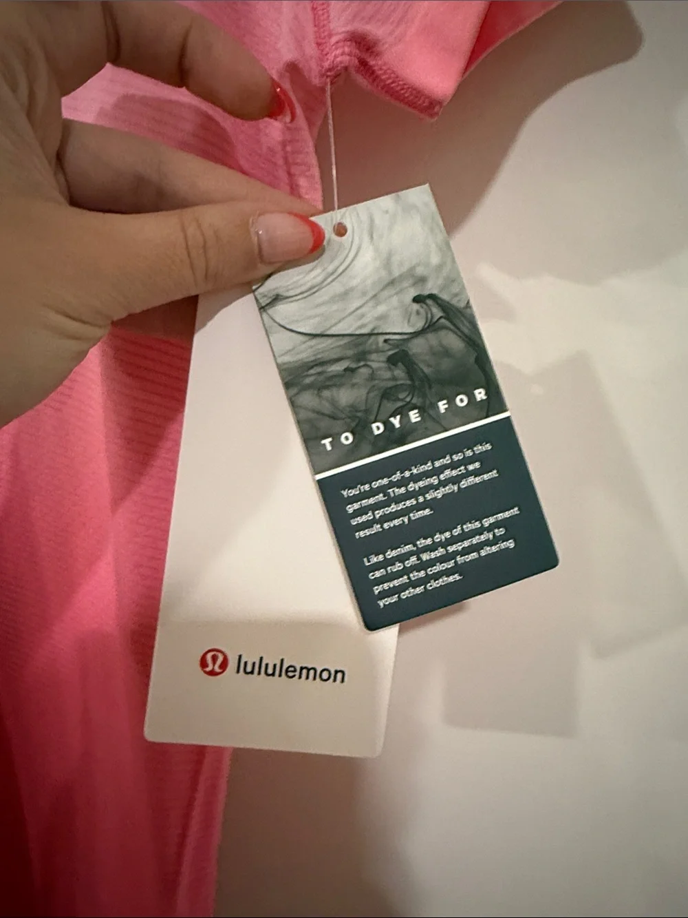 NWT lululemon athletica Pink Ombre Short-Sleeve Performance Tee